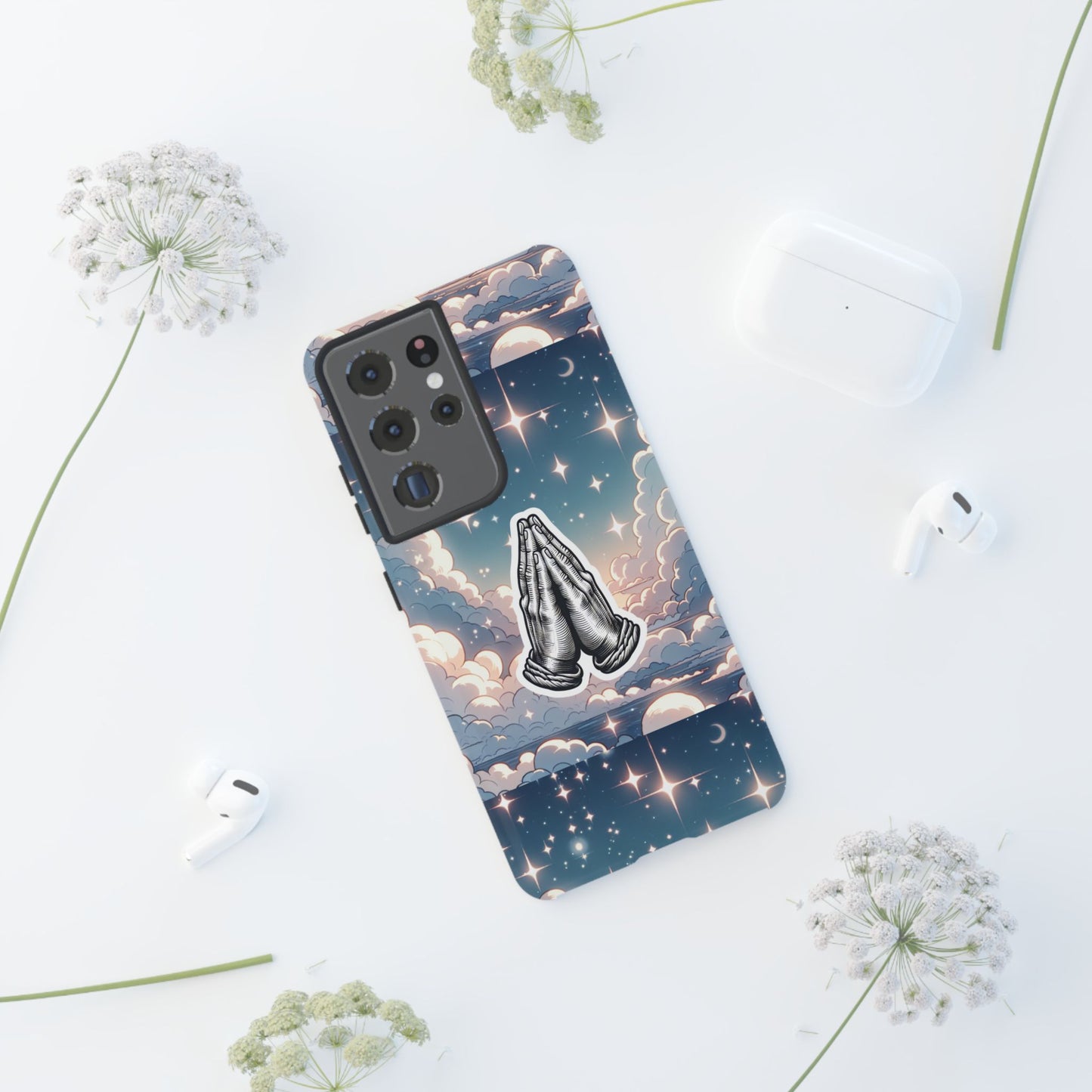 Tough Cases Praying Hands iPhone Case