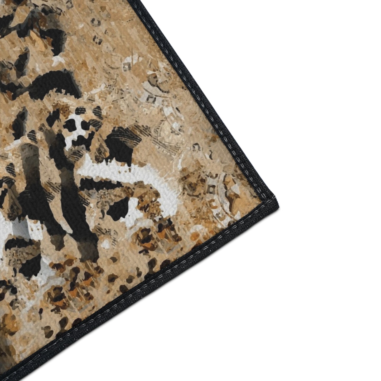 Stylish Zebra Pattern Heavy Duty Floor Mat - Perfect for Home Decor & Outdoor Use