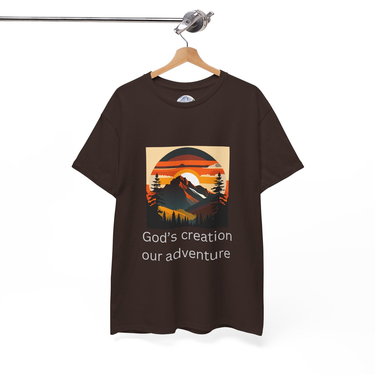 Mountain Sunset Unisex Tee - God's Creation Our Adventure