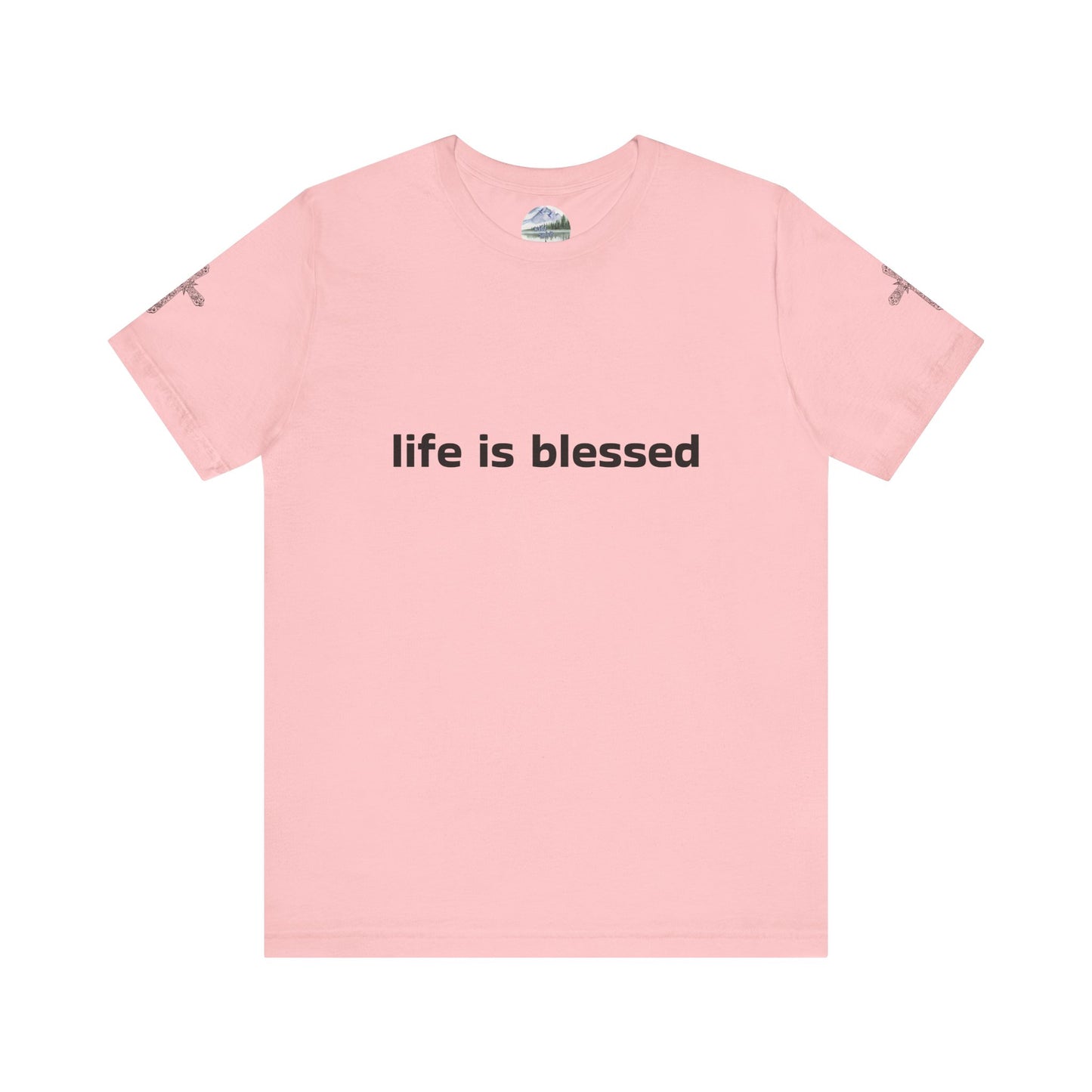 Life is Blessed Angel Wings Unisex T-Shirt