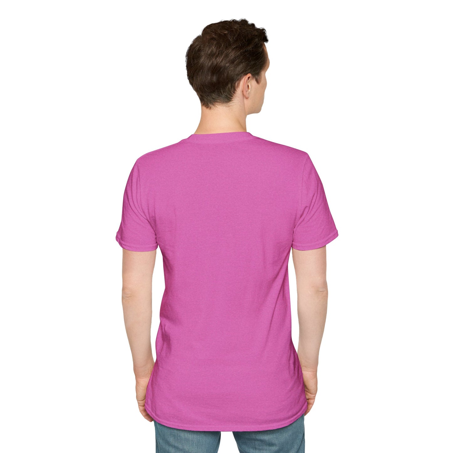 Floral Pattern Unisex Softstyle T-Shirt - Vibrant Spring Design