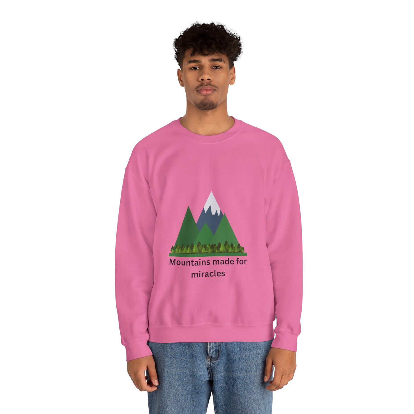 Mountains Made for Miracles Unisex Sweatshirt