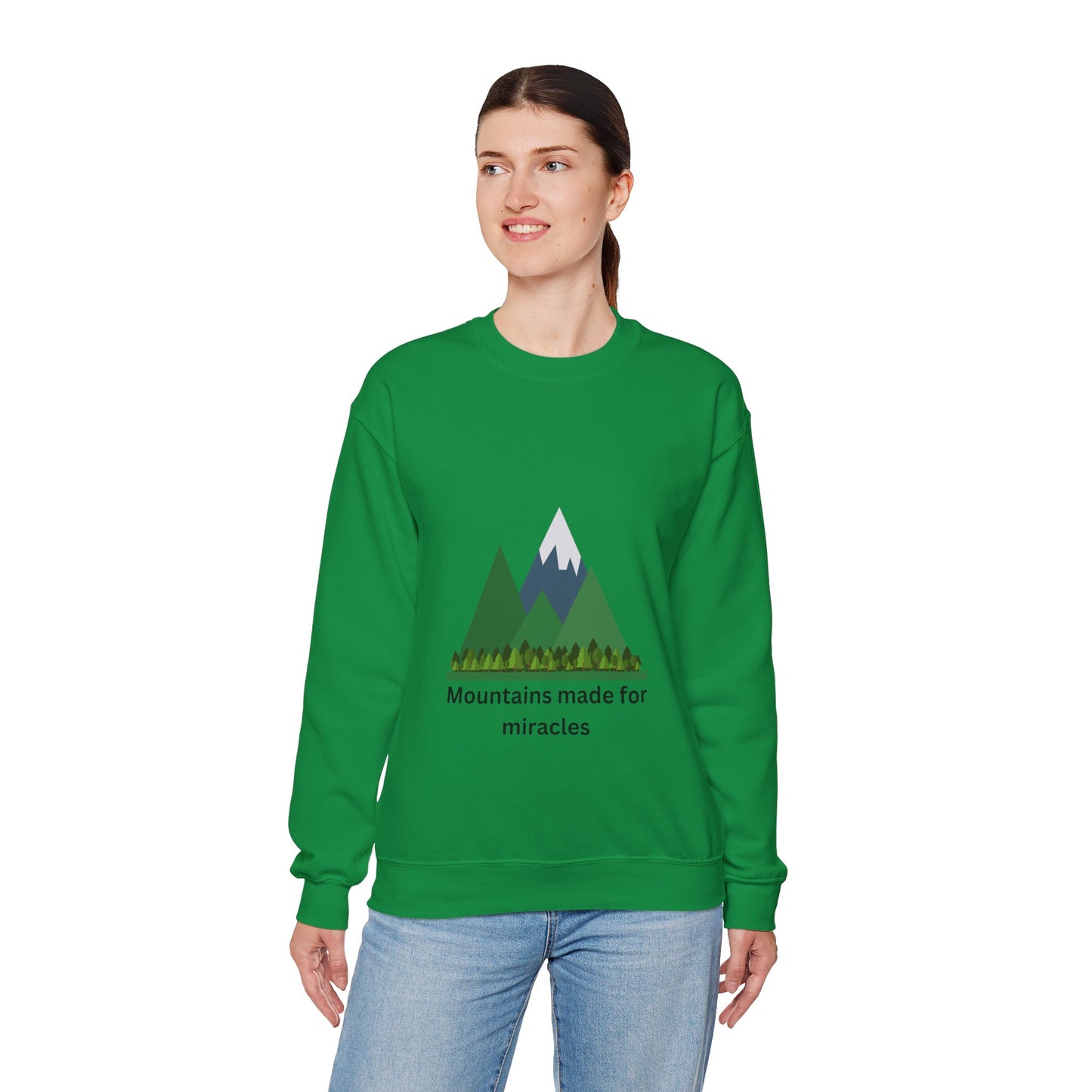 Mountains Made for Miracles Unisex Sweatshirt
