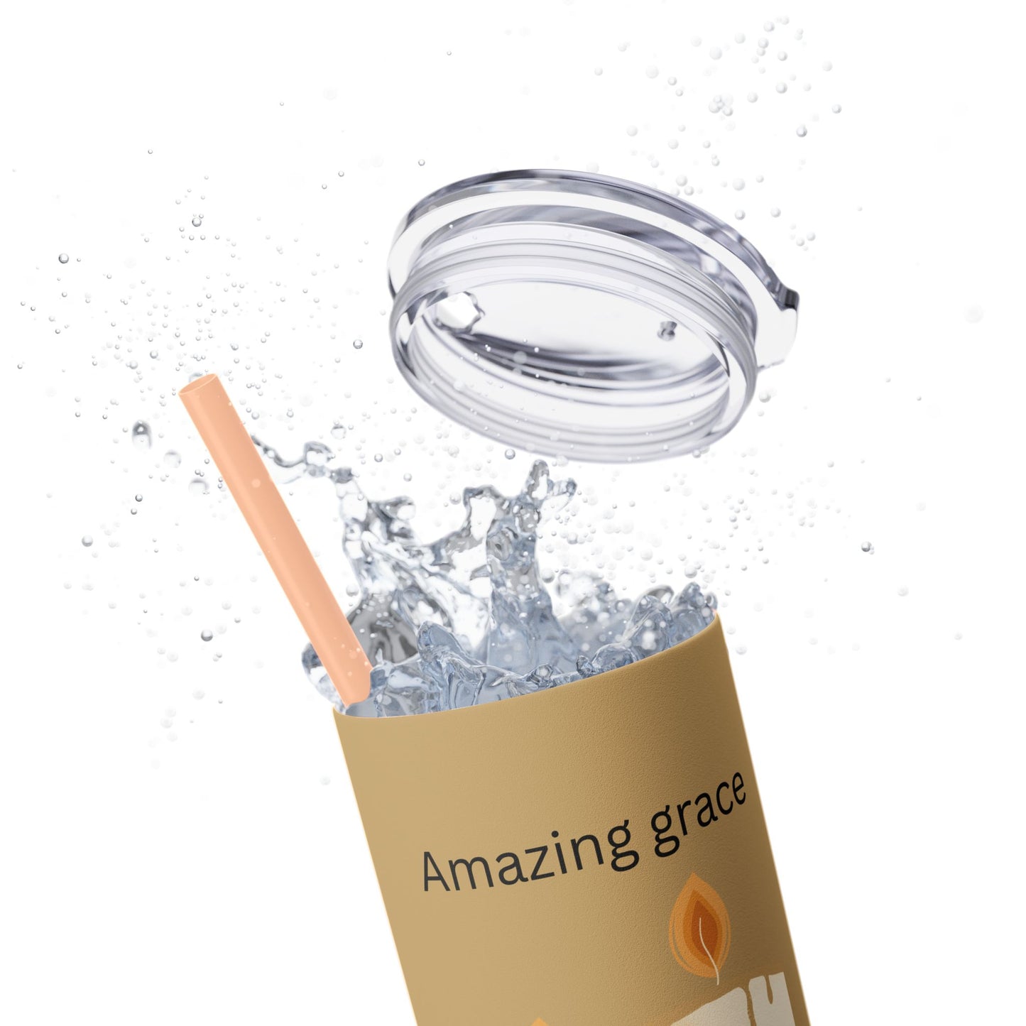 Faith-Inspired Skinny Tumbler