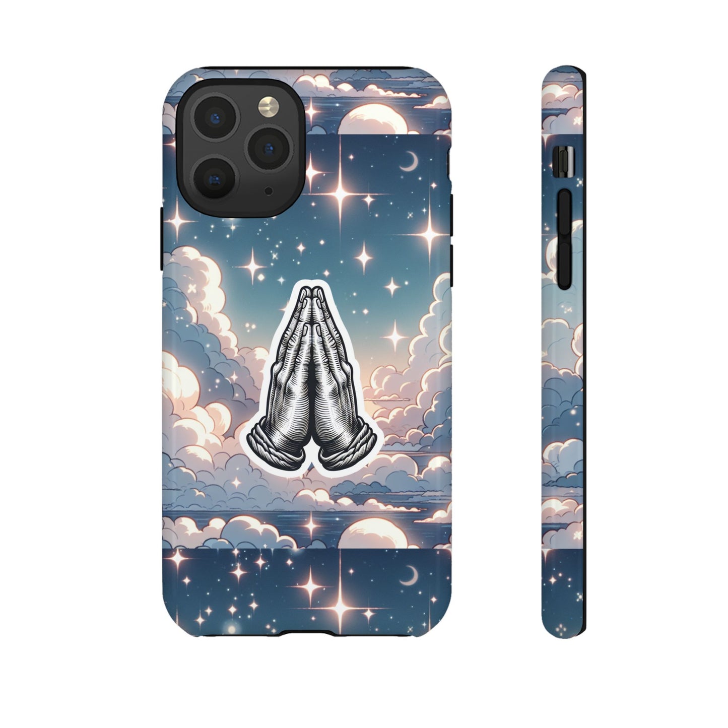 Tough Cases Praying Hands iPhone Case