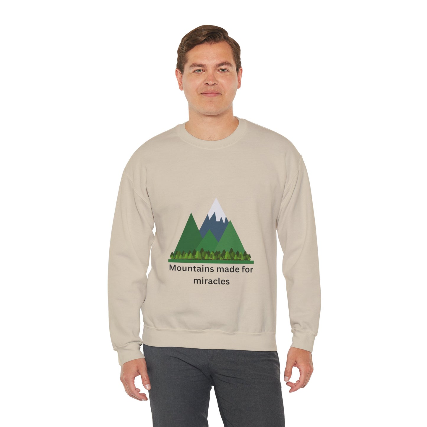 Mountains Made for Miracles Unisex Sweatshirt