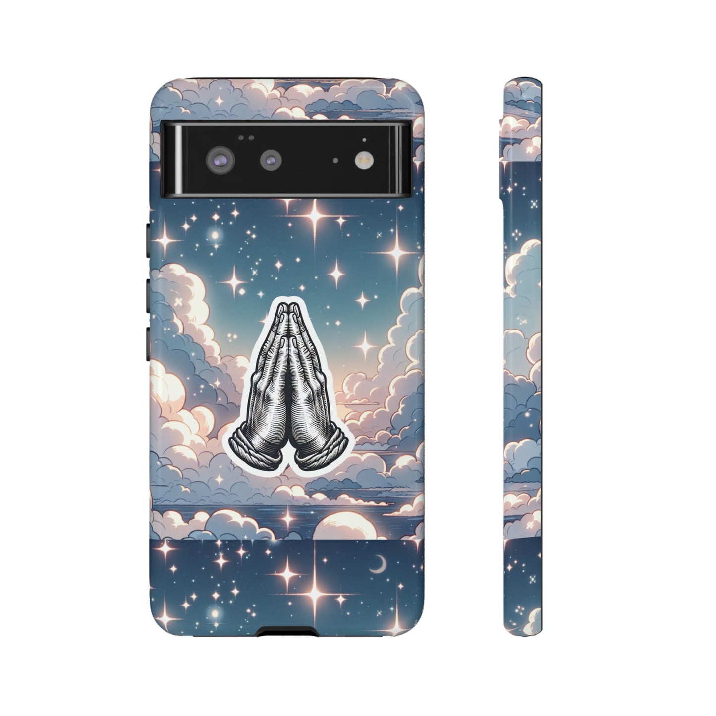 Tough Cases Praying Hands iPhone Case