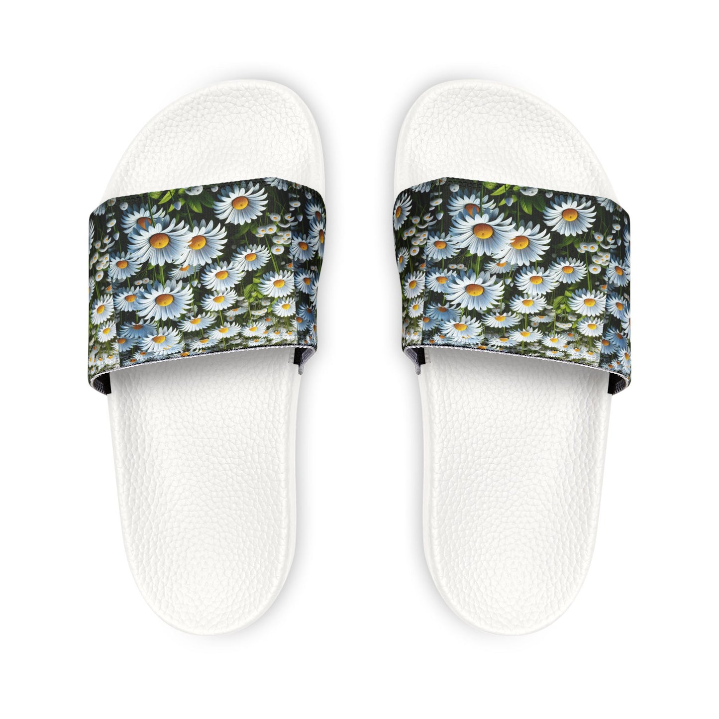 Youth Floral Slide Sandals - Comfortable Summer Footwear