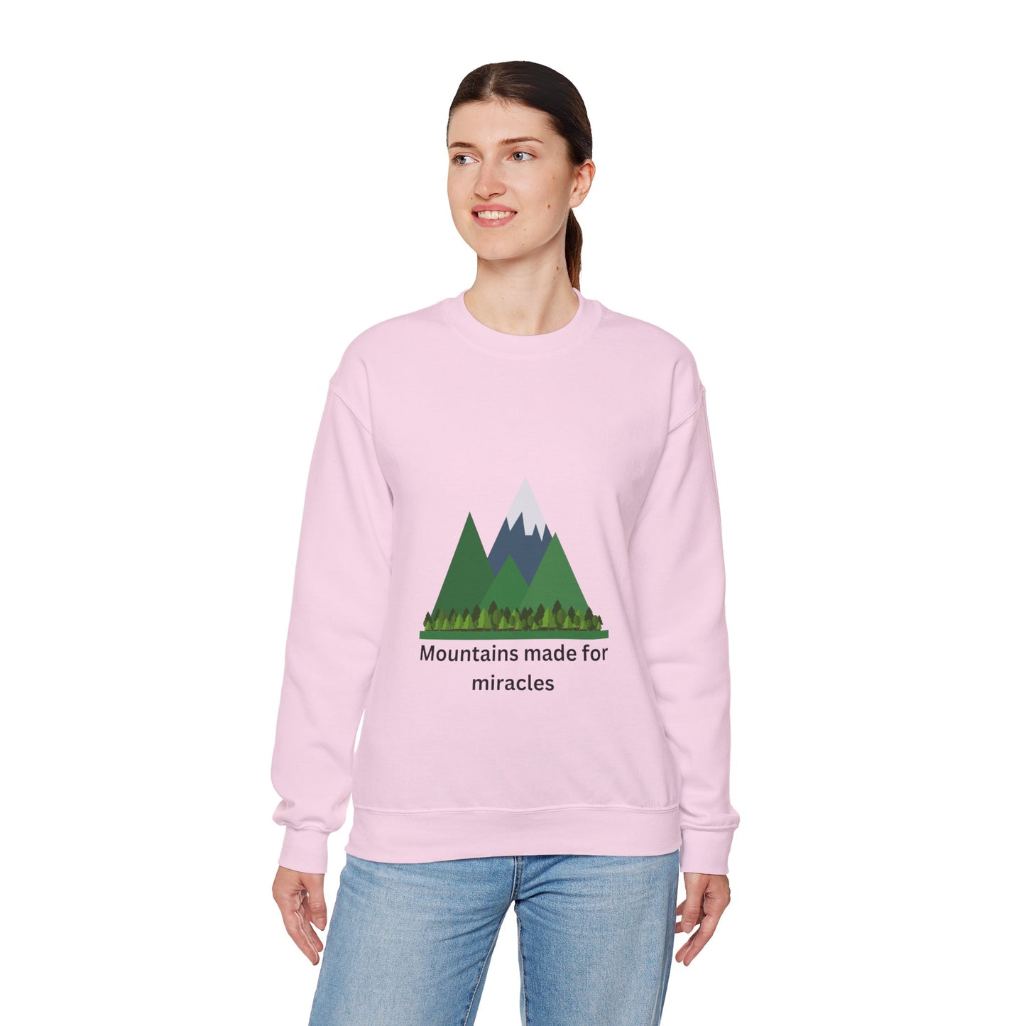 Mountains Made for Miracles Unisex Sweatshirt