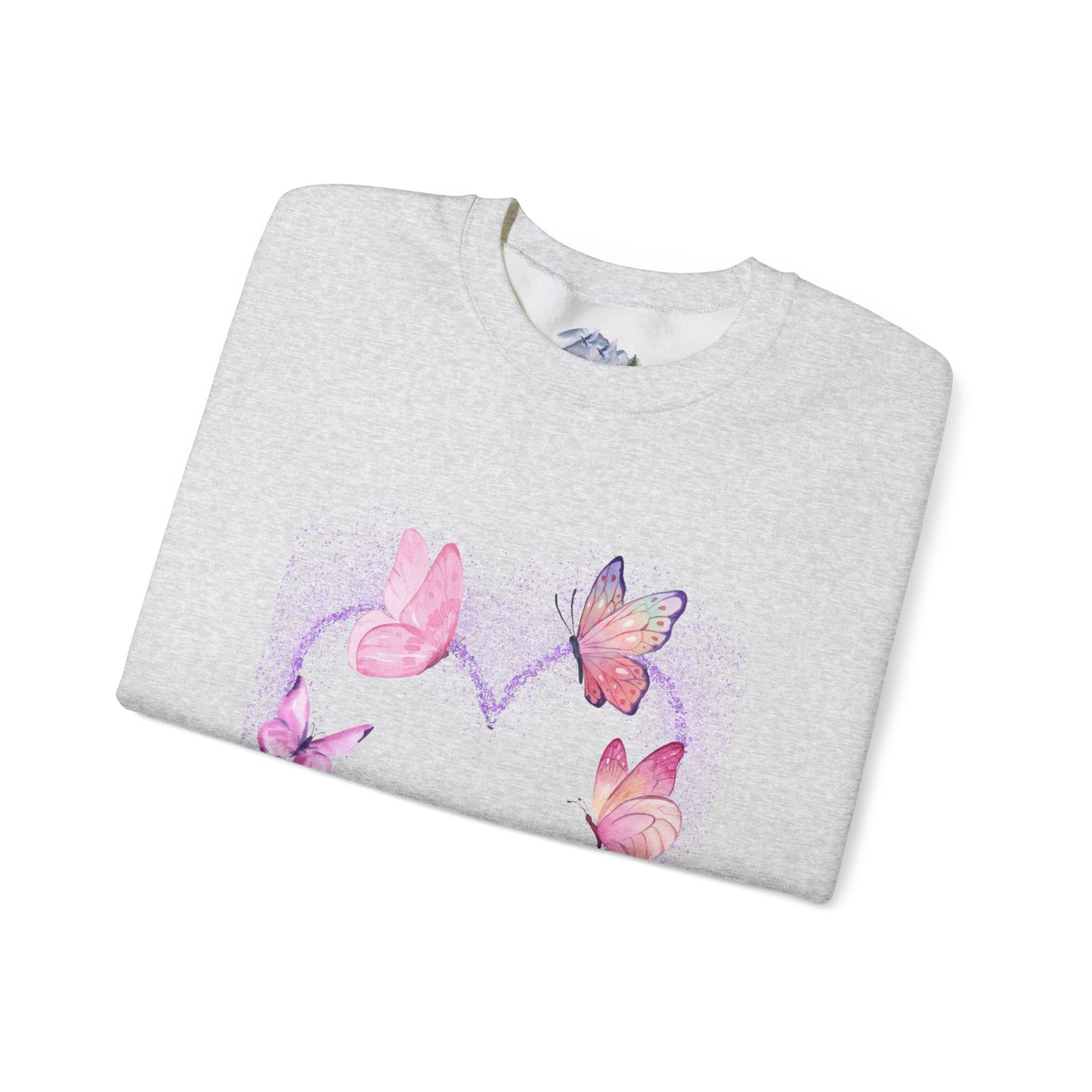 Butterfly Heart Sweatshirt - Valentine's Day Design