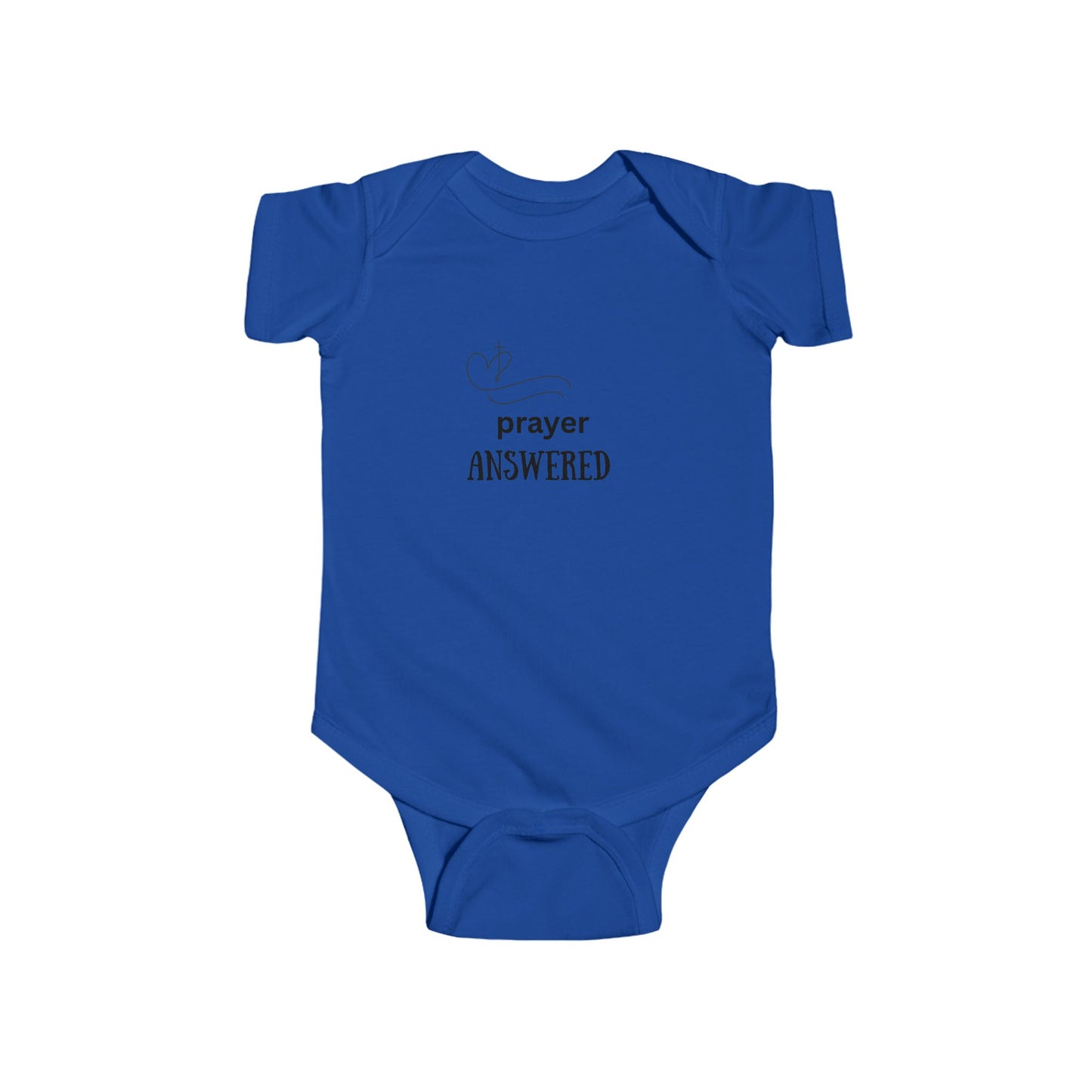 Prayer Answered Infant Bodysuit - Perfect for Newborns and Celebrations