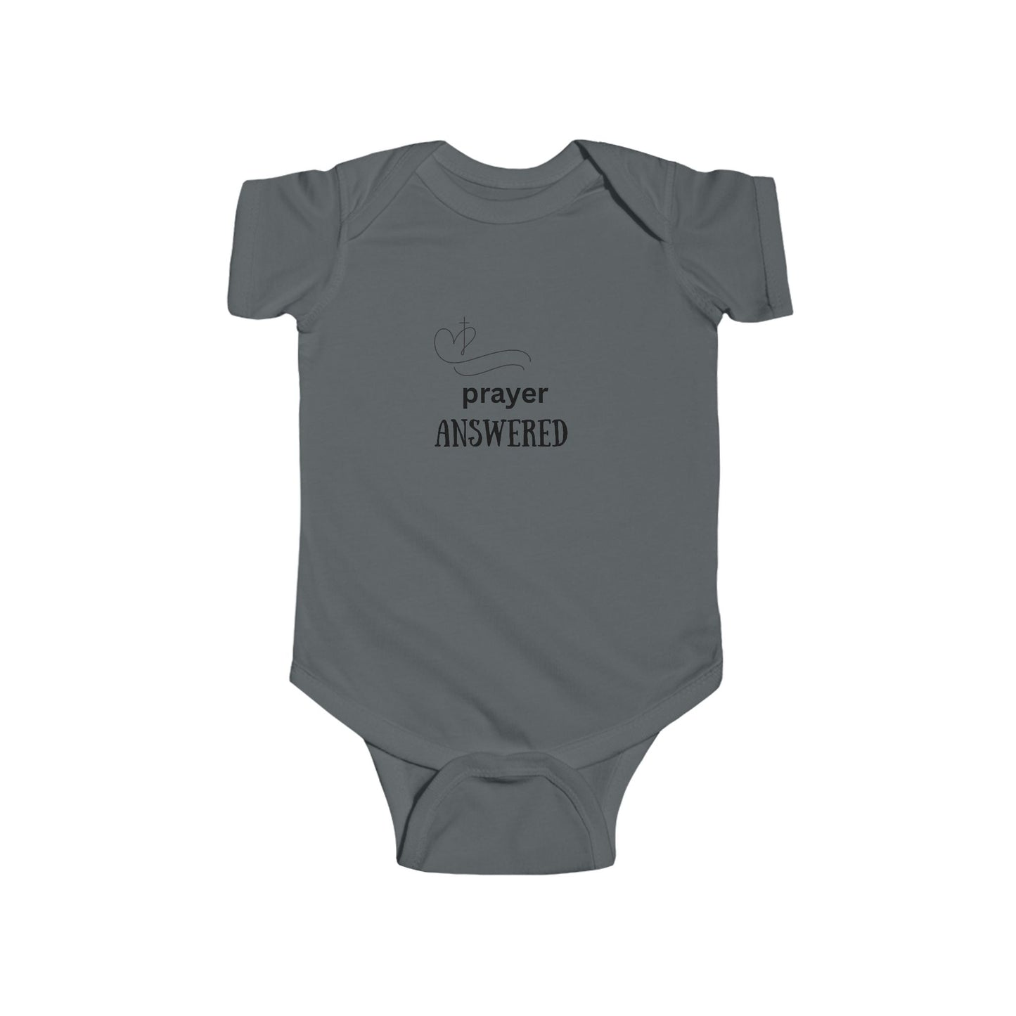 Prayer Answered Infant Bodysuit - Perfect for Newborns and Celebrations