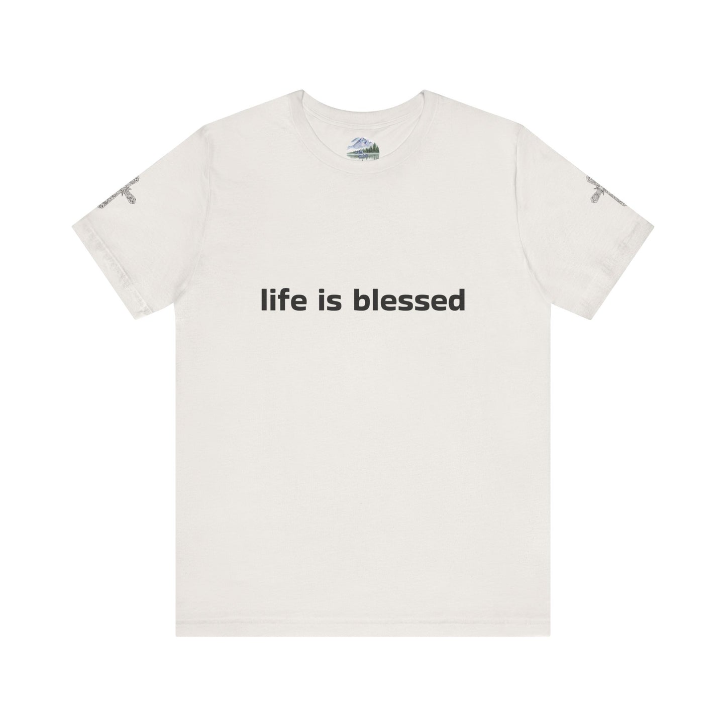 Life is Blessed Angel Wings Unisex T-Shirt