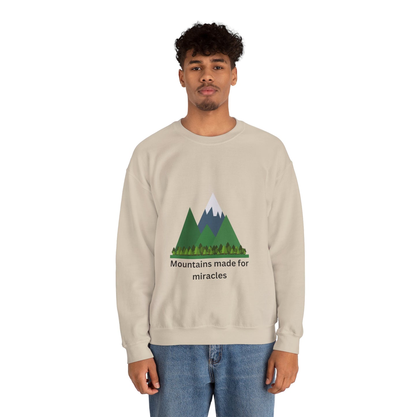 Mountains Made for Miracles Unisex Sweatshirt