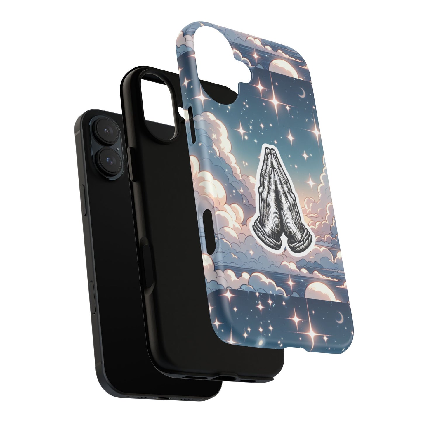 Tough Cases Praying Hands iPhone Case