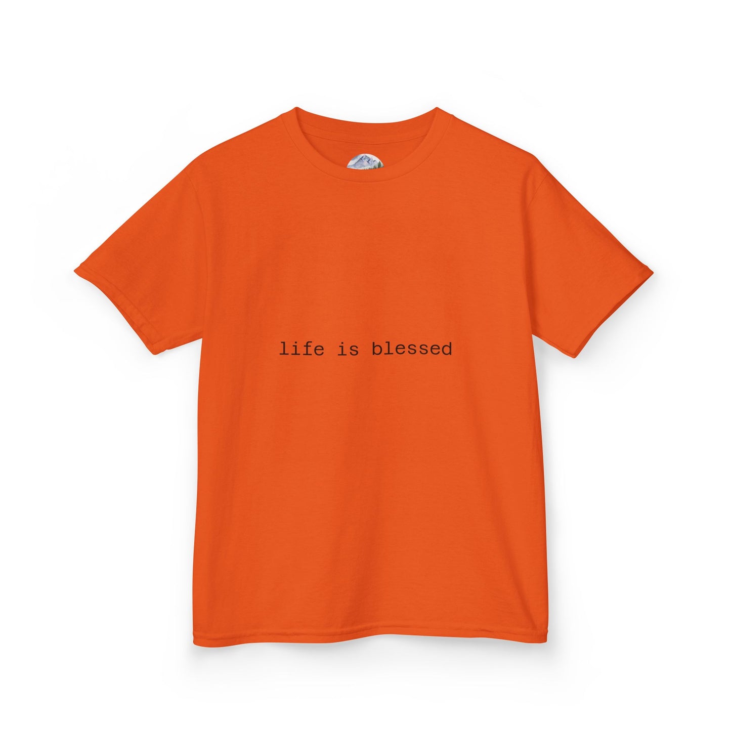 Blessed Kids Tee with Angel Wings