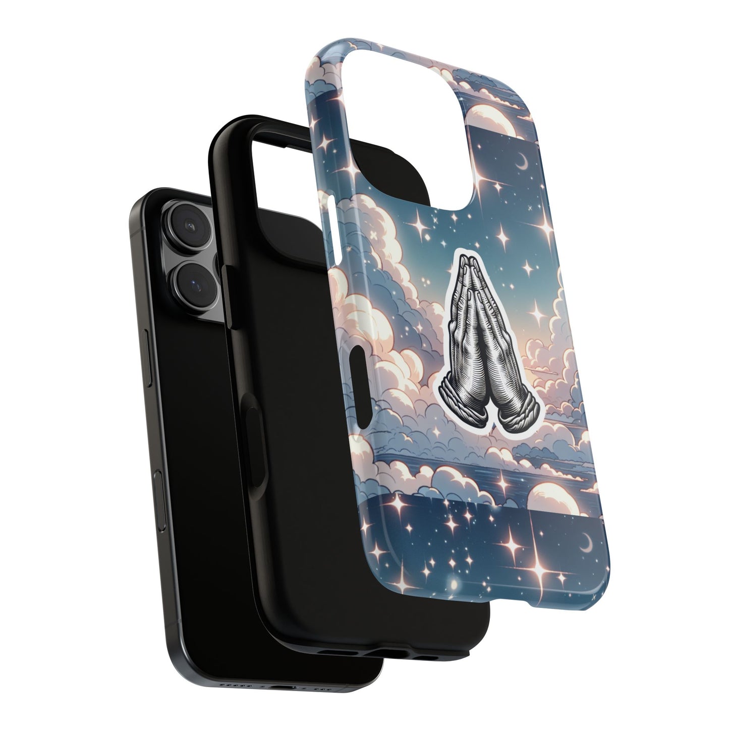 Tough Cases Praying Hands iPhone Case