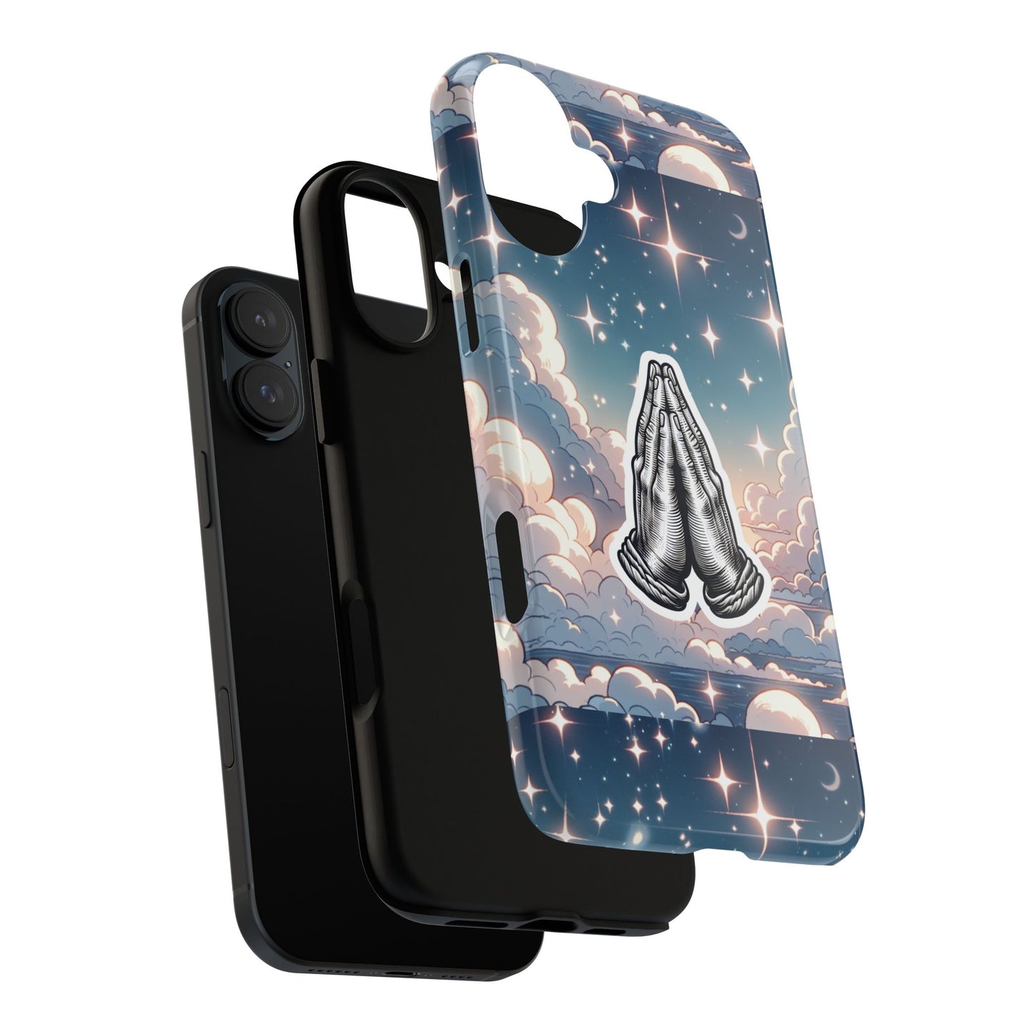 Tough Cases Praying Hands iPhone Case