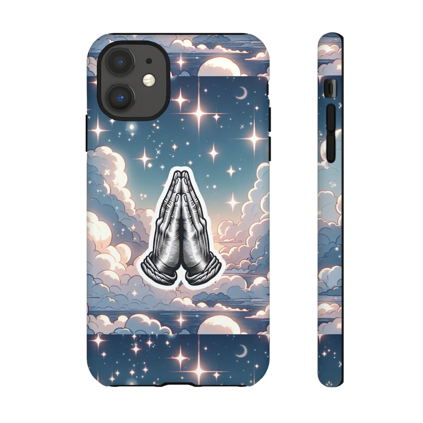 Tough Cases Praying Hands iPhone Case
