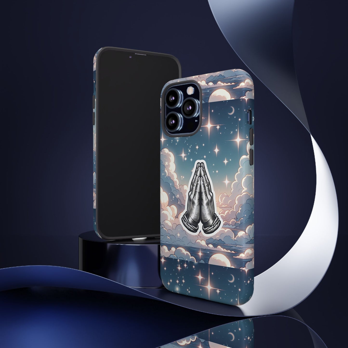 Tough Cases Praying Hands iPhone Case