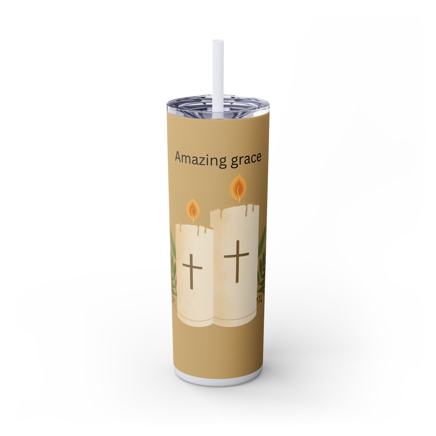 Faith-Inspired Skinny Tumbler