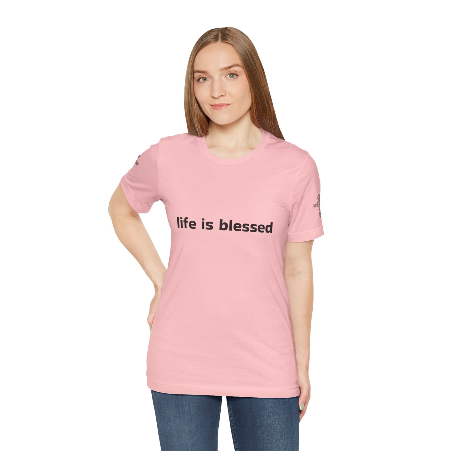 Life is Blessed Angel Wings Unisex T-Shirt