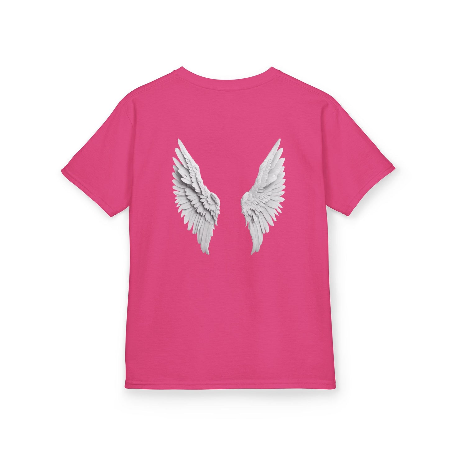 Blessed Kids Tee with Angel Wings