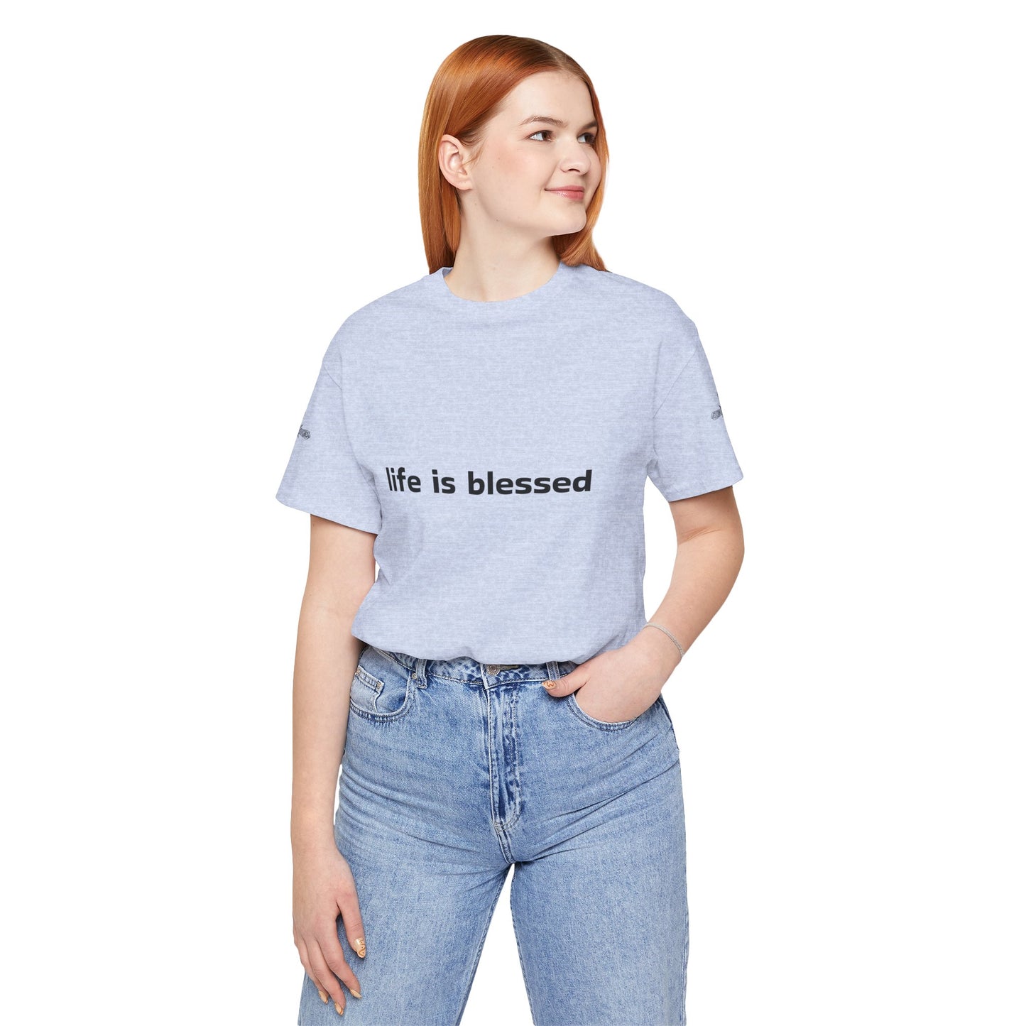 Life is Blessed Angel Wings Unisex T-Shirt