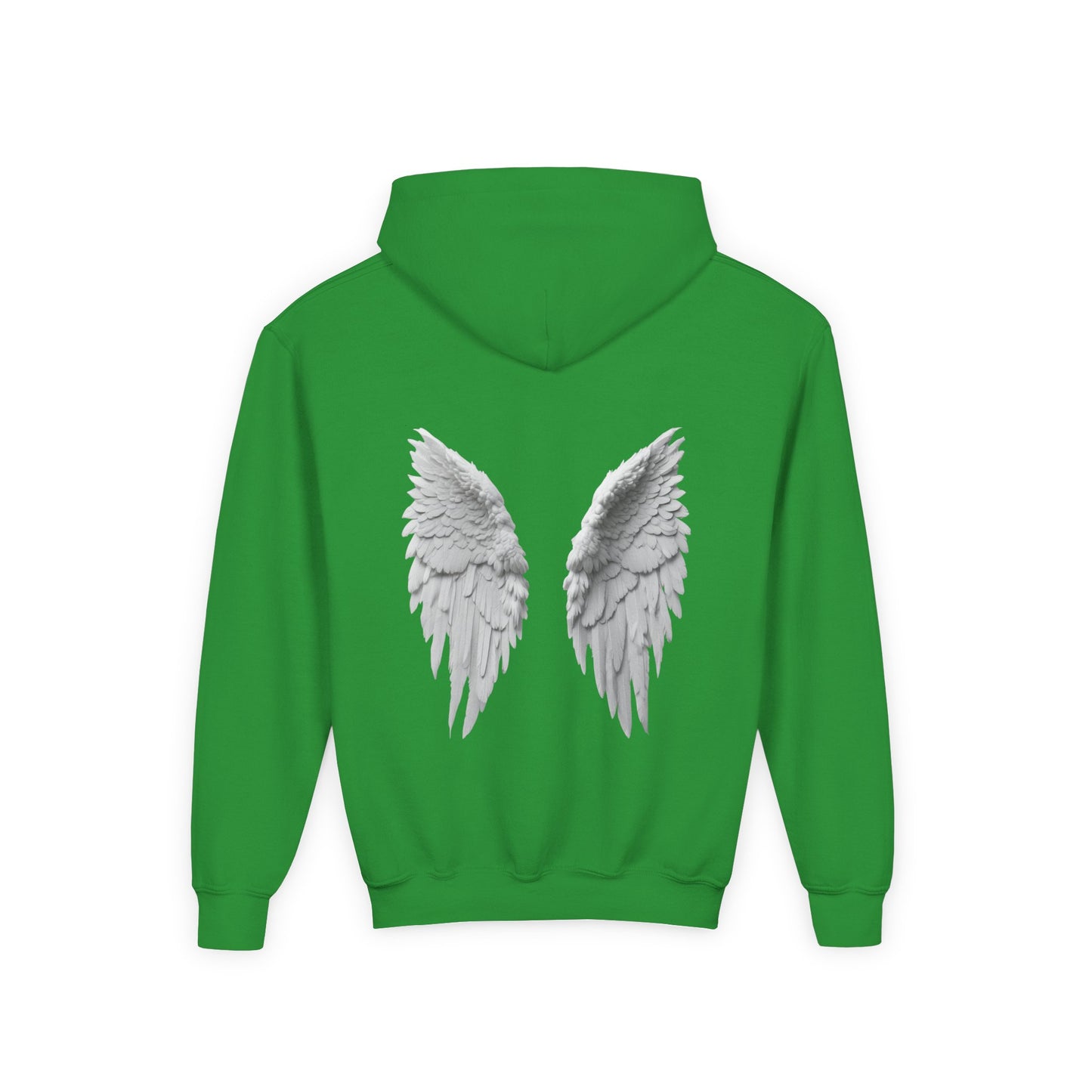 Inspirational Youth Hoodie - God Has Big Plans Design with Wings