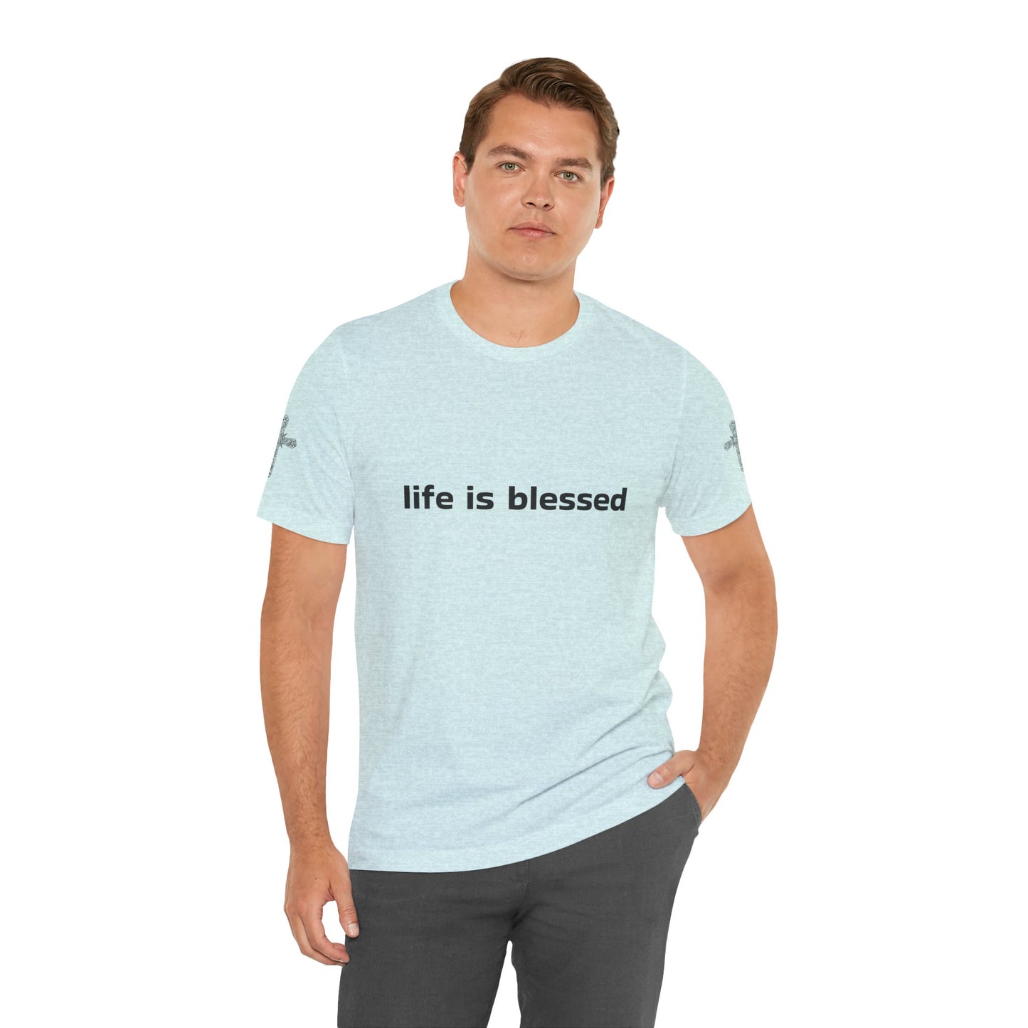 Life is Blessed Angel Wings Unisex T-Shirt