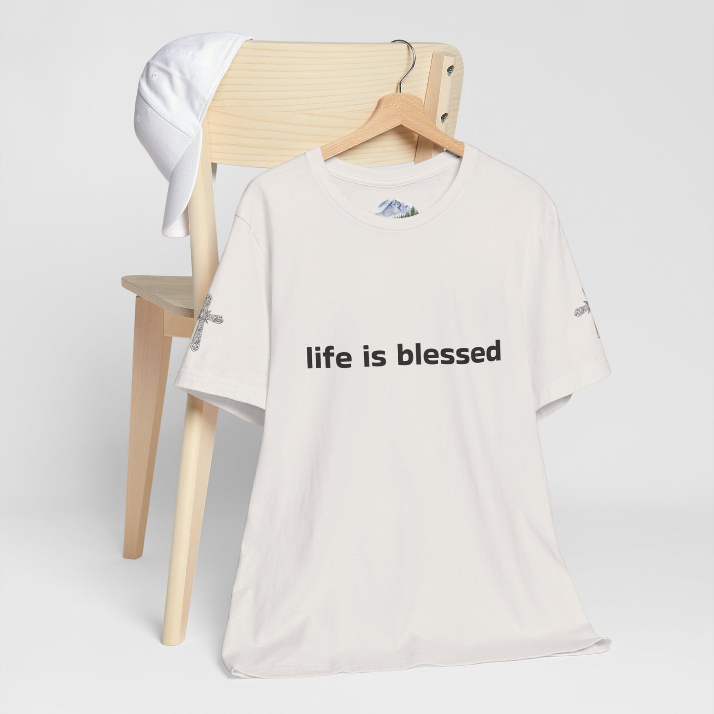 Life is Blessed Angel Wings Unisex T-Shirt