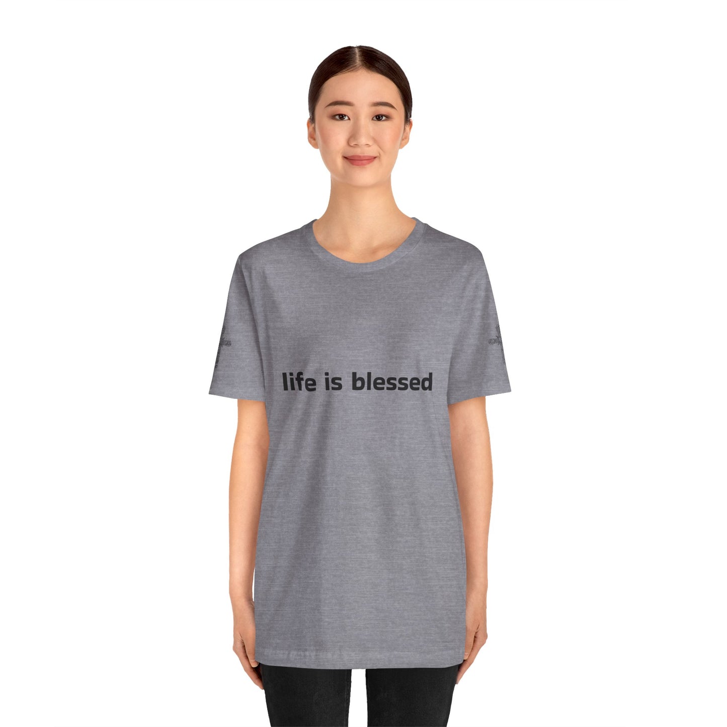 Life is Blessed Angel Wings Unisex T-Shirt