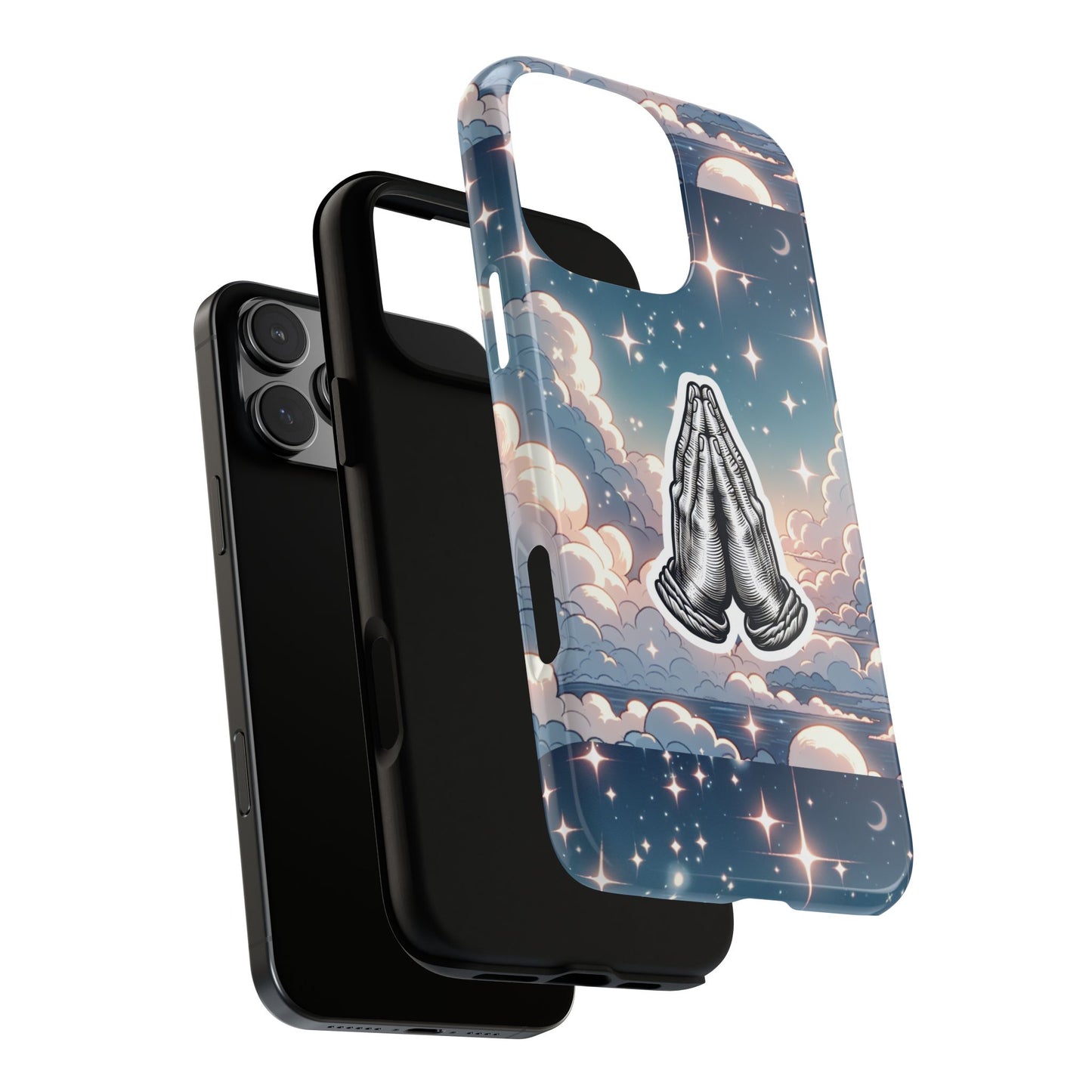 Tough Cases Praying Hands iPhone Case