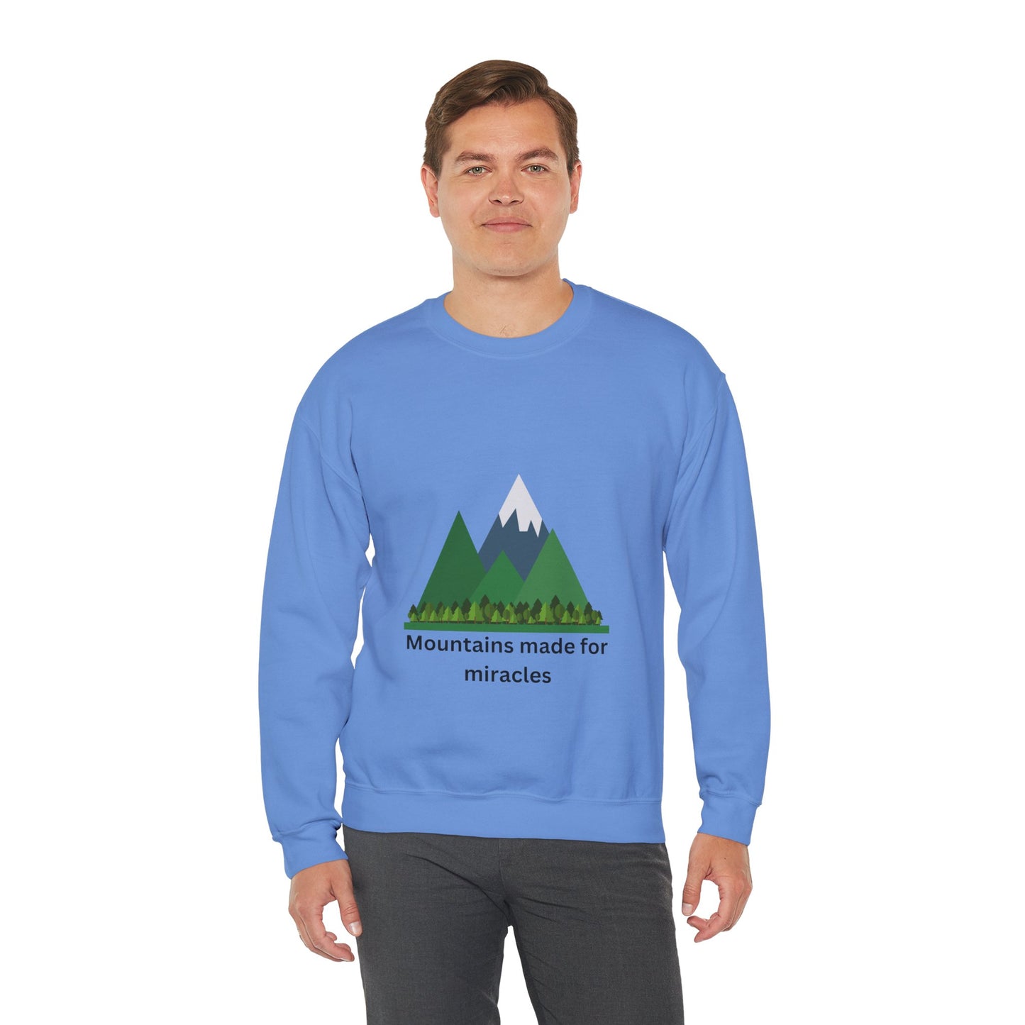 Mountains Made for Miracles Unisex Sweatshirt