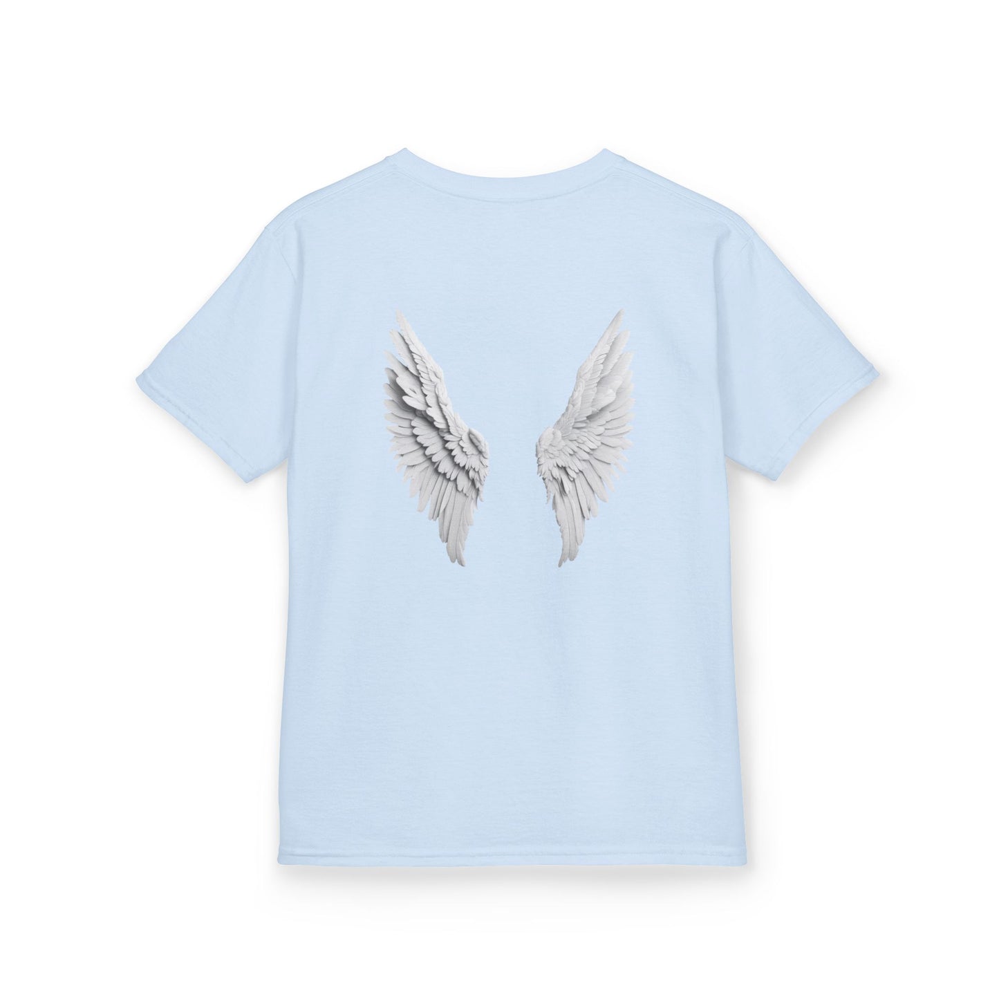 Blessed Kids Tee with Angel Wings