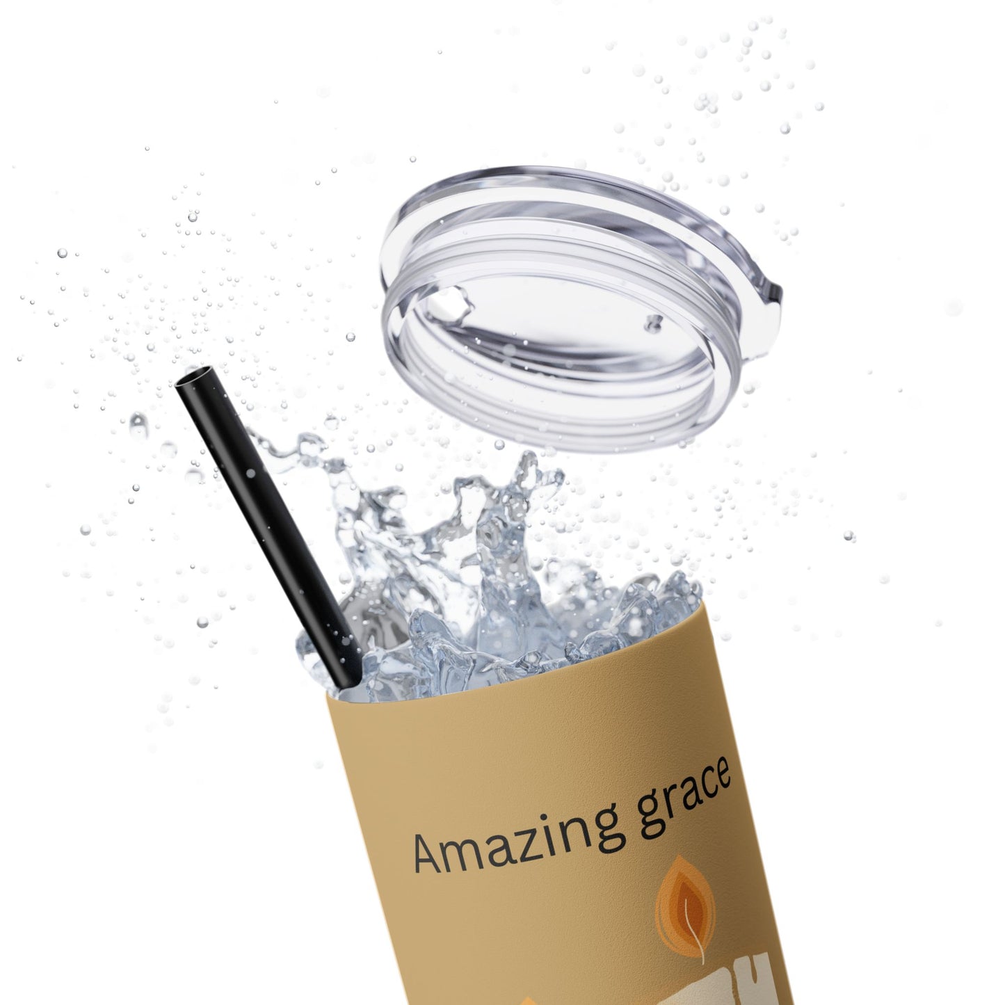Faith-Inspired Skinny Tumbler