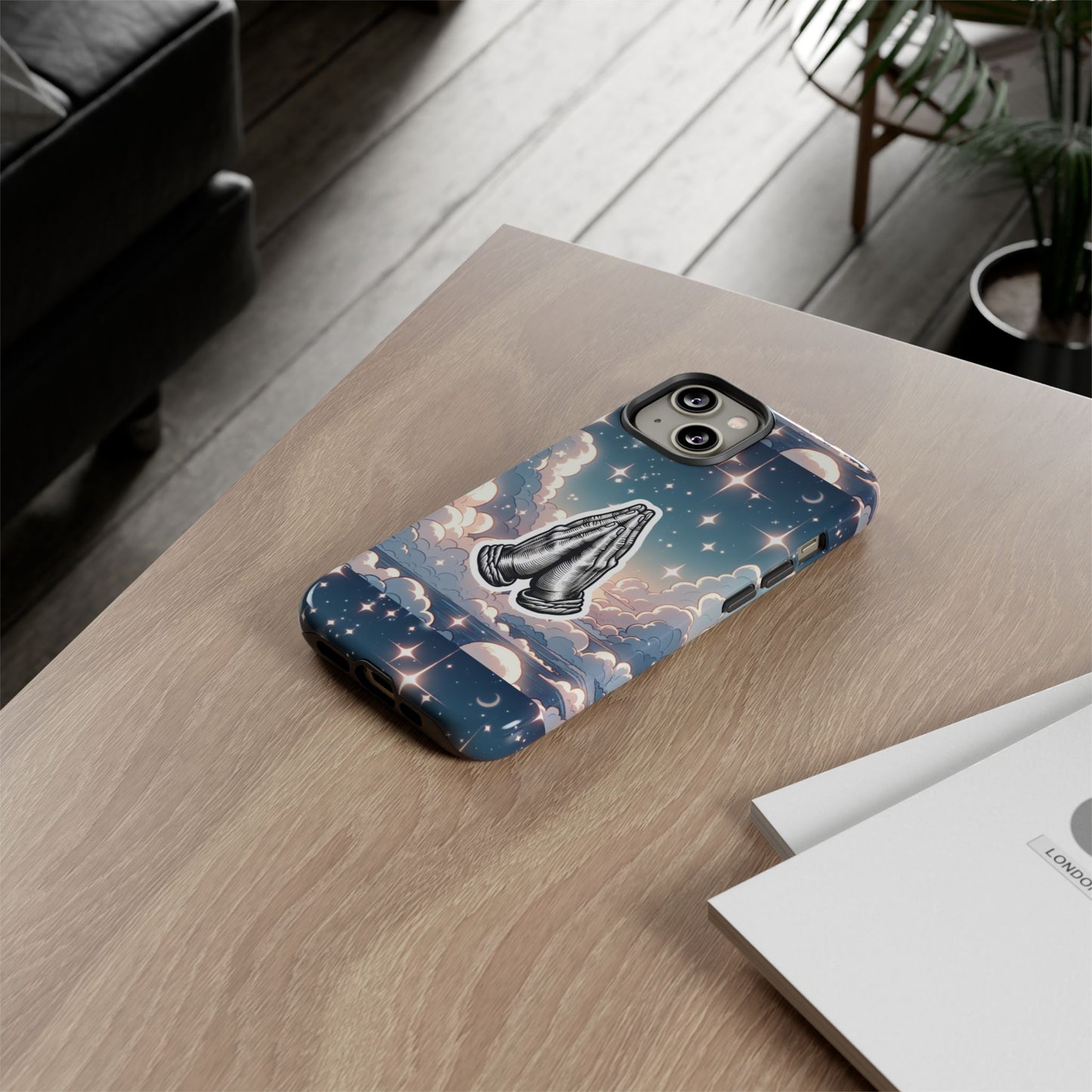 Tough Cases Praying Hands iPhone Case