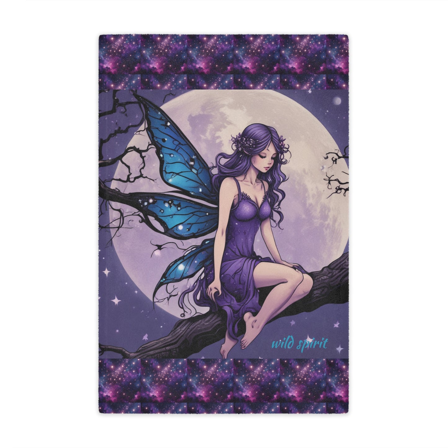 Microfiber Blanket - Fairy Night Scene