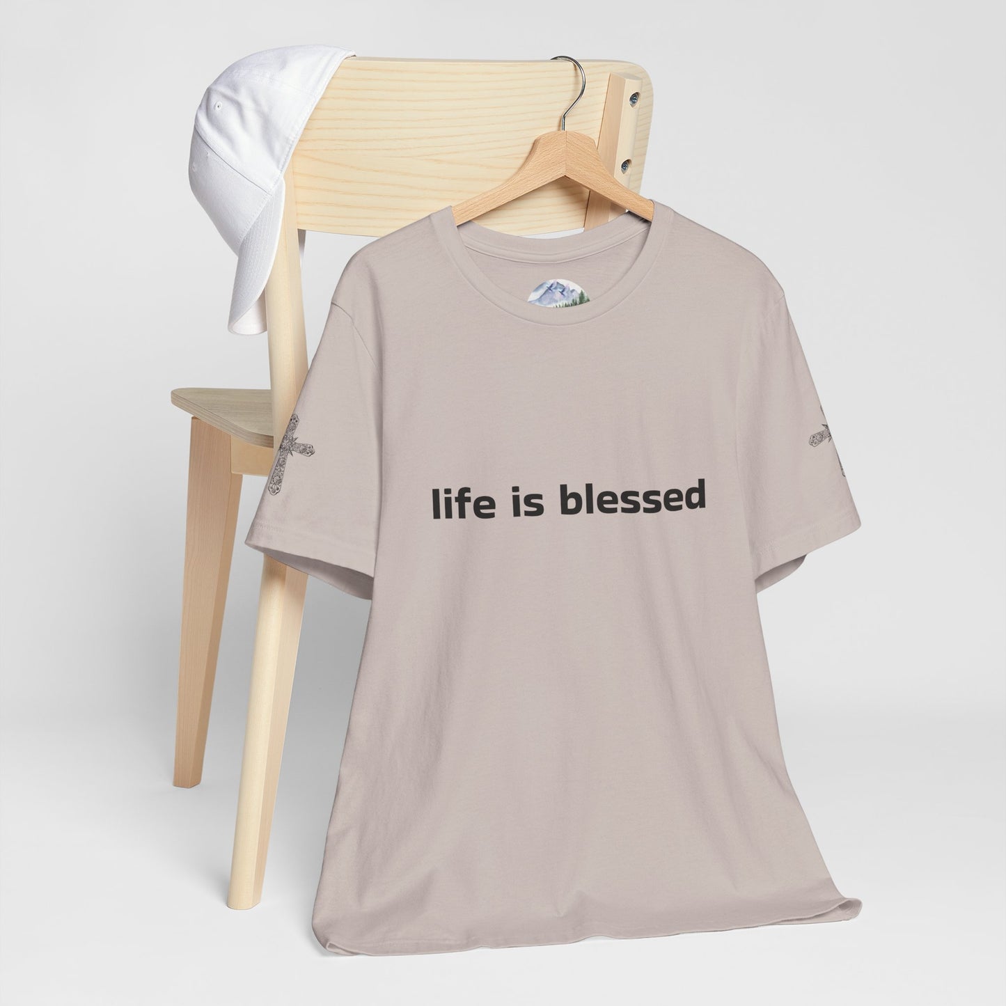 Life is Blessed Angel Wings Unisex T-Shirt