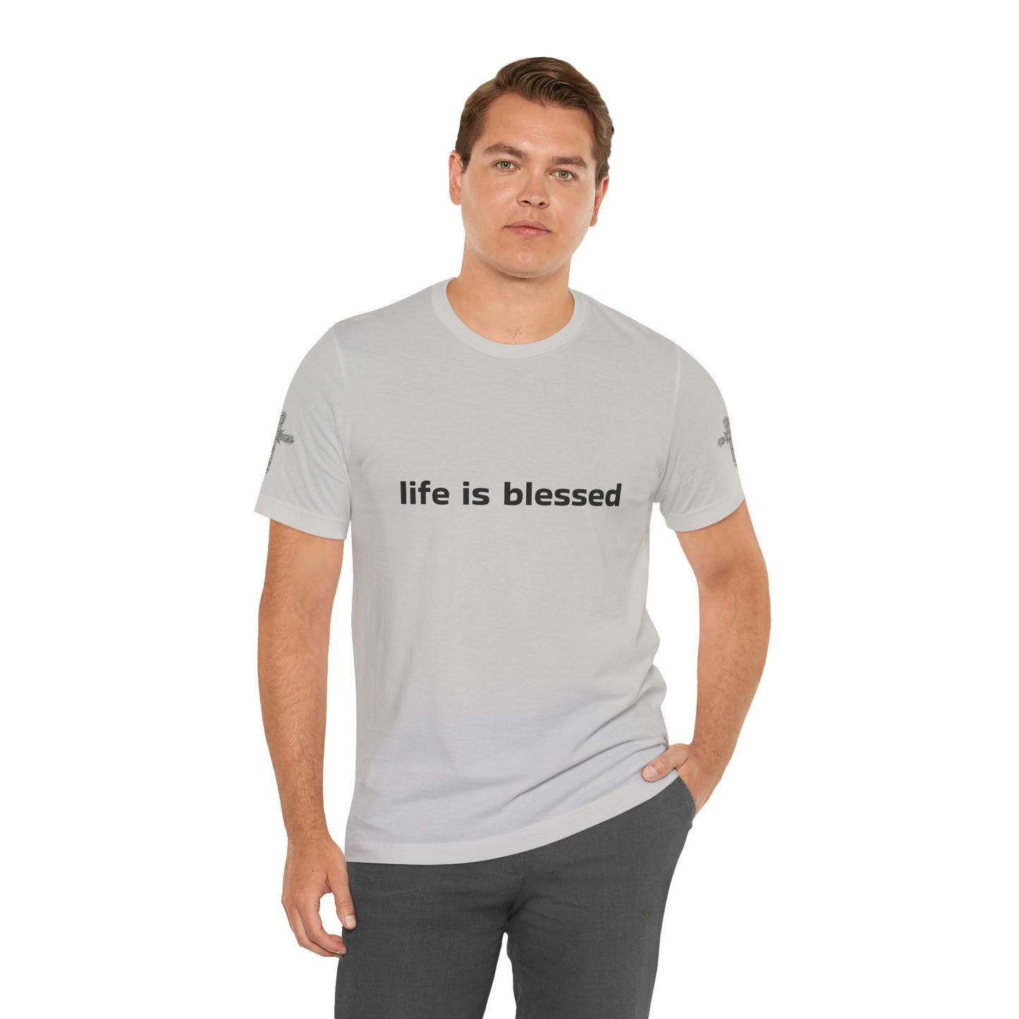 Life is Blessed Angel Wings Unisex T-Shirt
