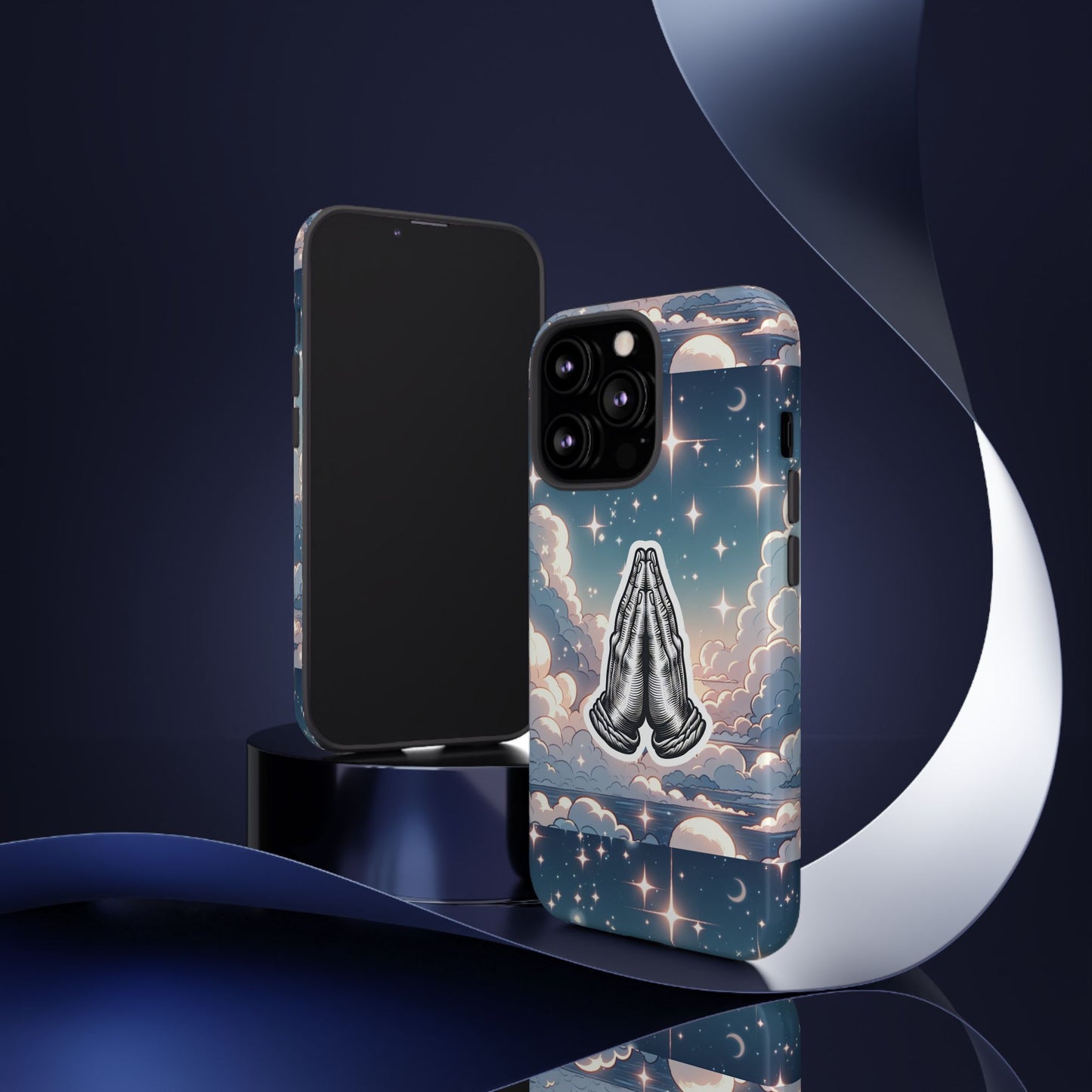 Tough Cases Praying Hands iPhone Case
