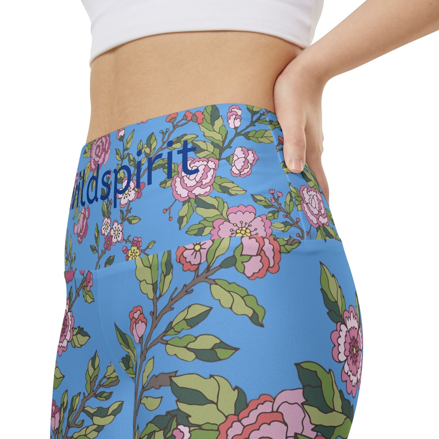 Floral Women's Workout Shorts, Fitness Apparel, Activewear, Summer Fashion, Yoga Shorts, Gym Clothing