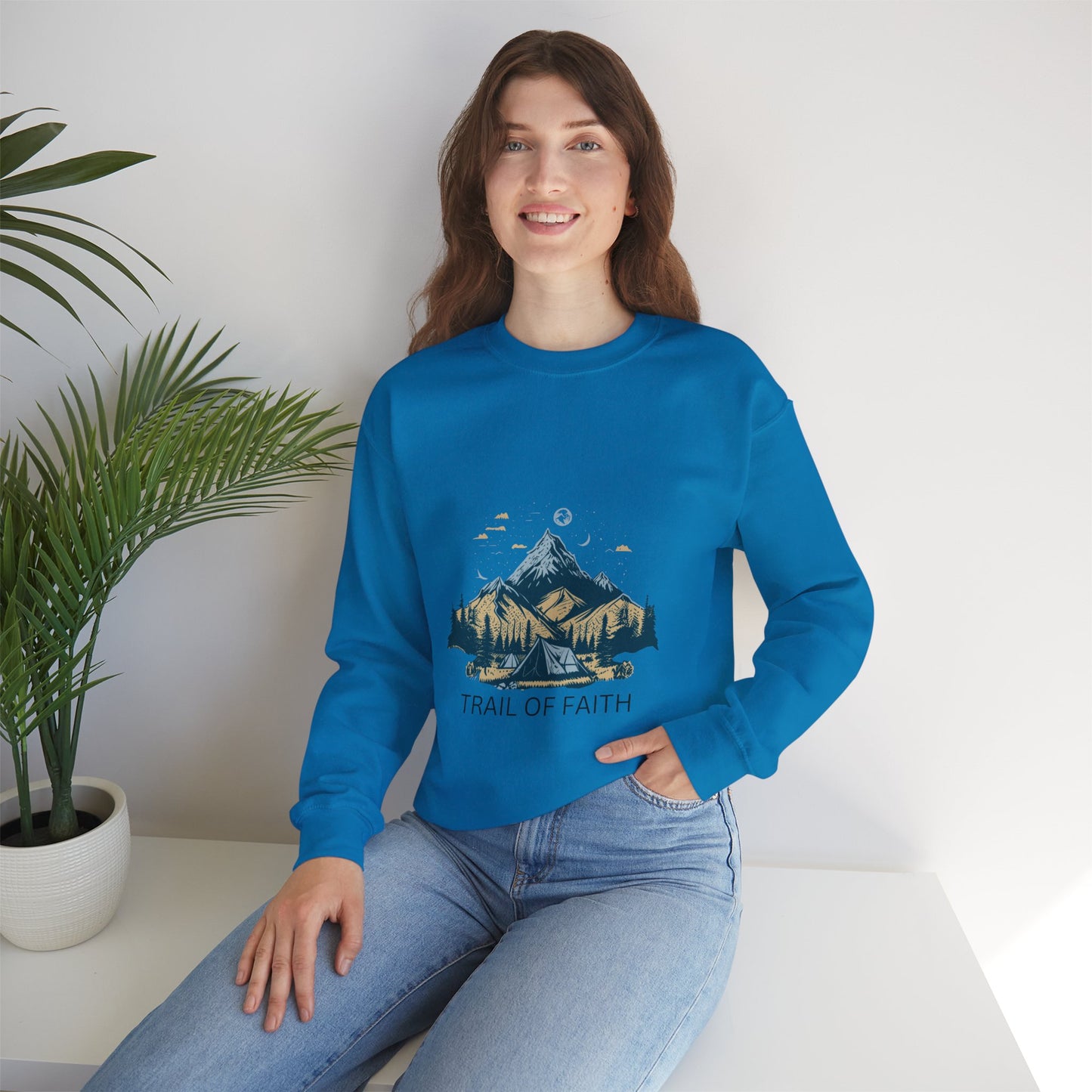 Camping Trail of Faith Sweatshirt