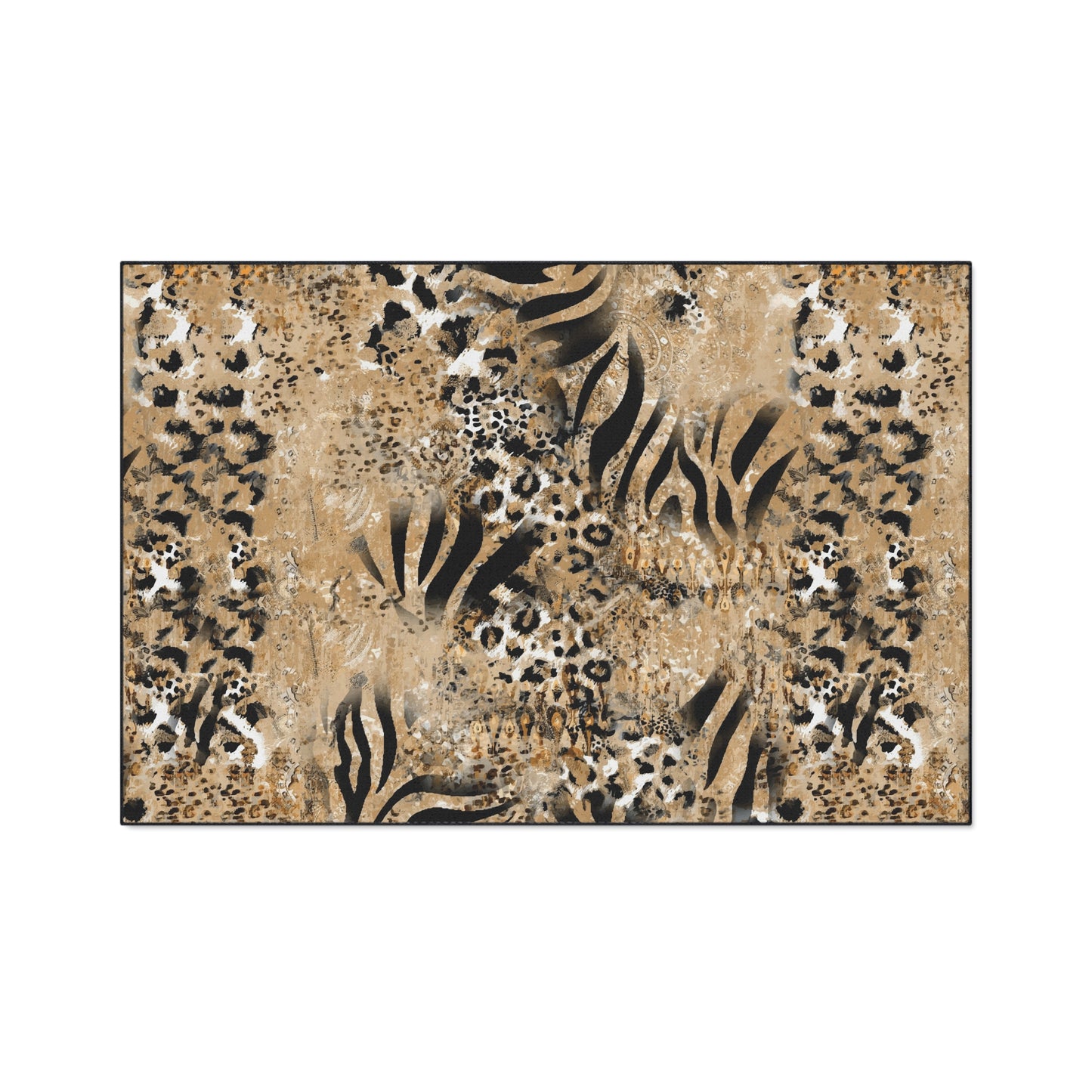 Stylish Zebra Pattern Heavy Duty Floor Mat - Perfect for Home Decor & Outdoor Use