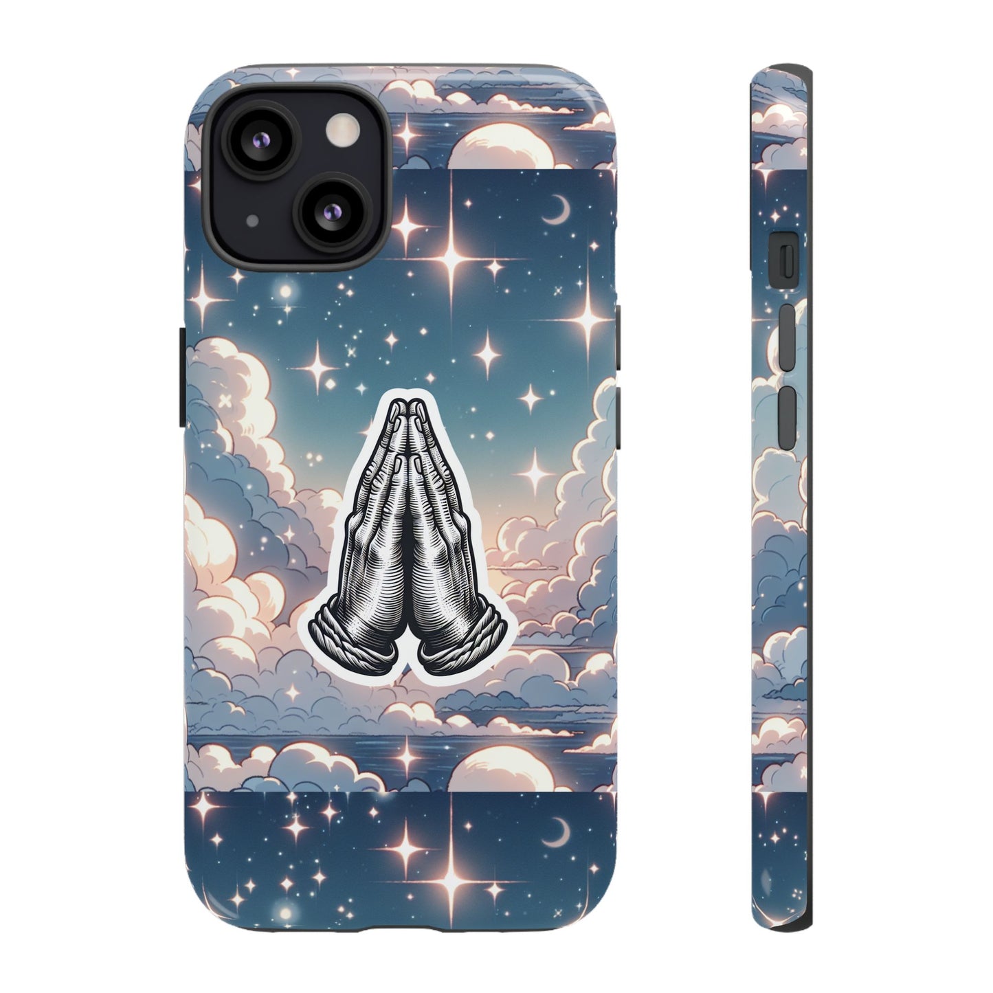 Tough Cases Praying Hands iPhone Case