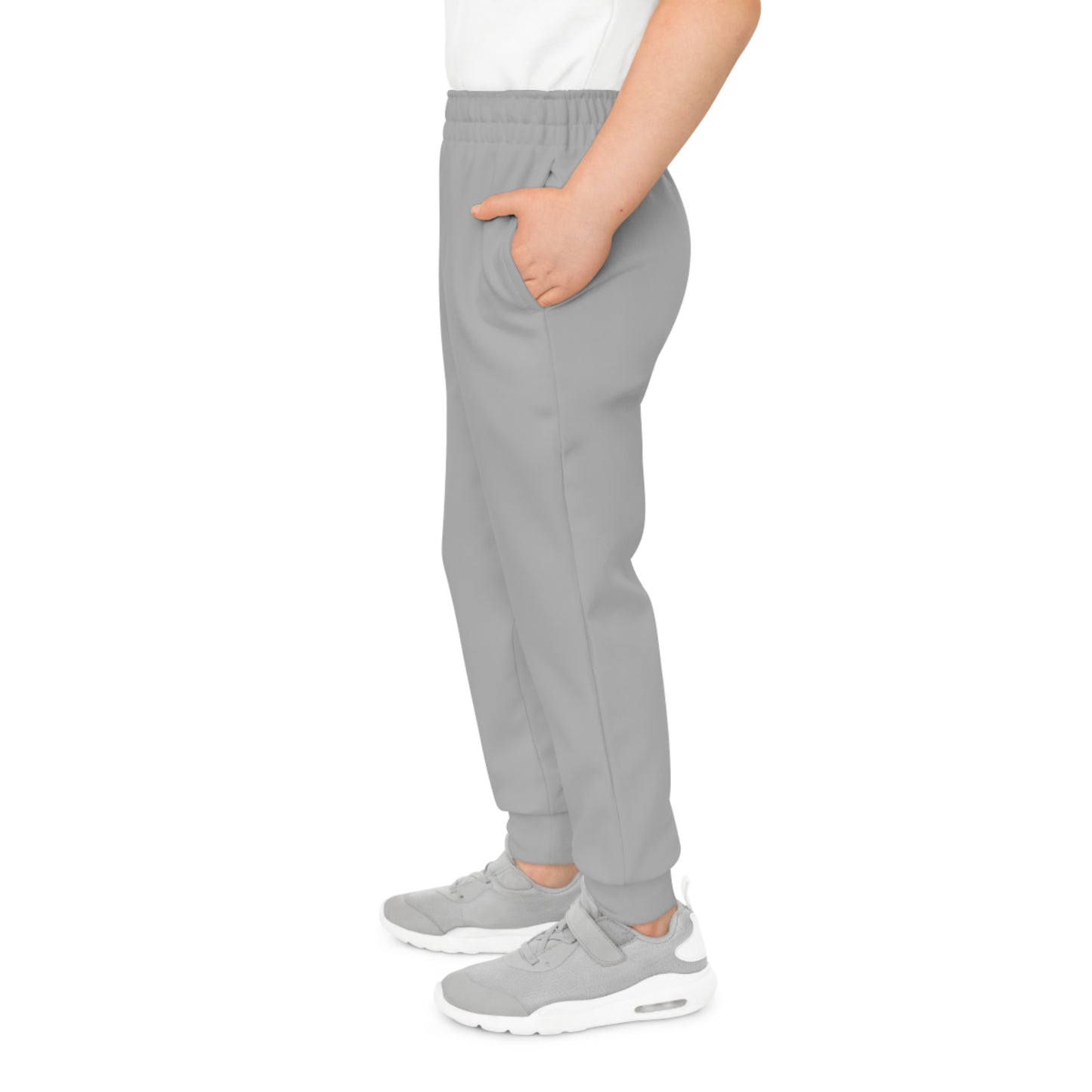 Joggers juveniles con diseño cruzado: ropa deportiva cómoda y moderna