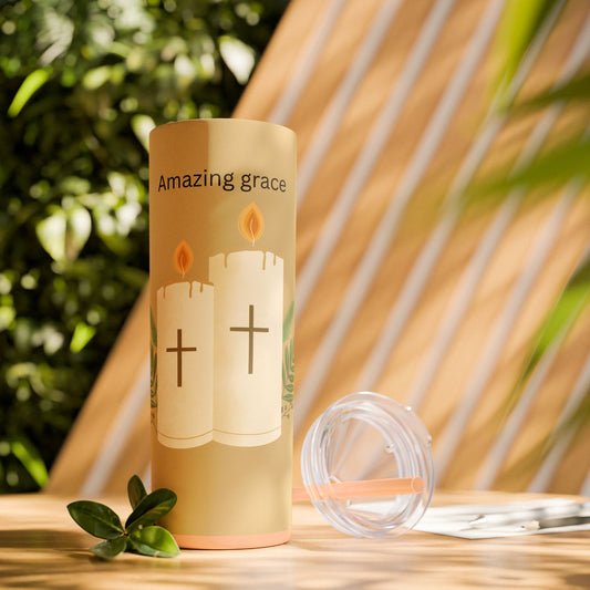Faith-Inspired Skinny Tumbler