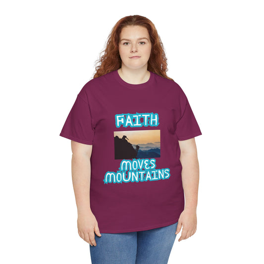 Faith Moves Mountains Tee