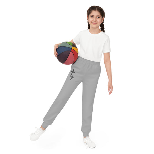 Stylish Youth Joggers with Cross Design - Comfortable & Trendy Activewear