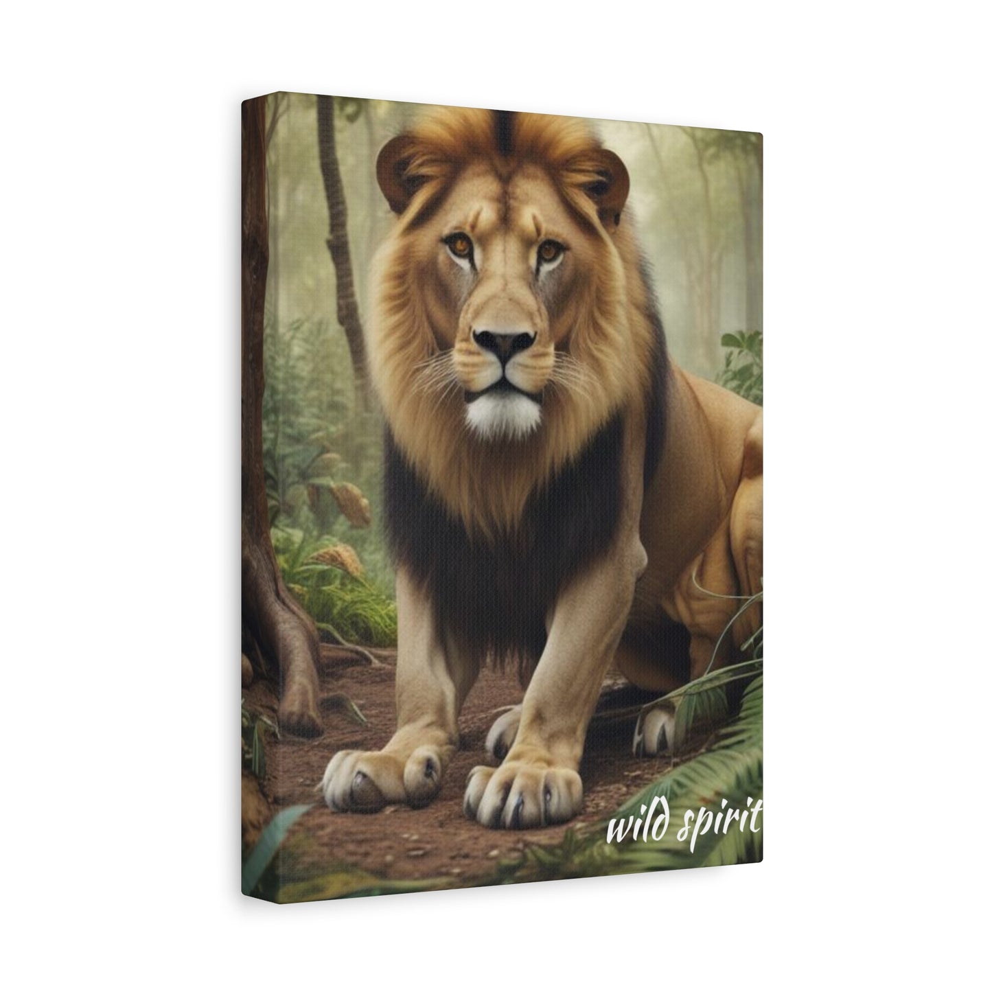Canvas Wall Art - King of the Jungle Matte Canvas Print